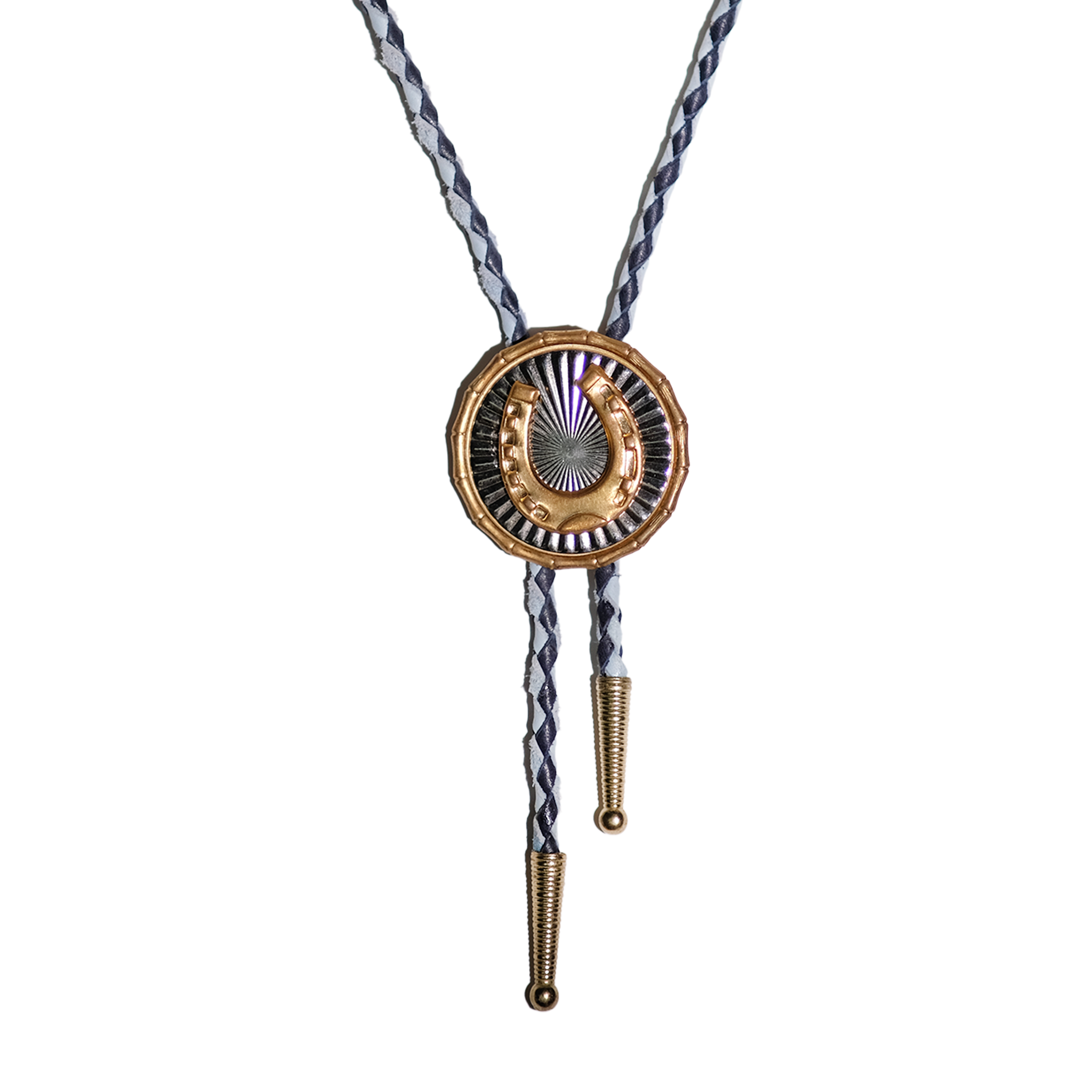 Horseshoe Two-Tone Blue